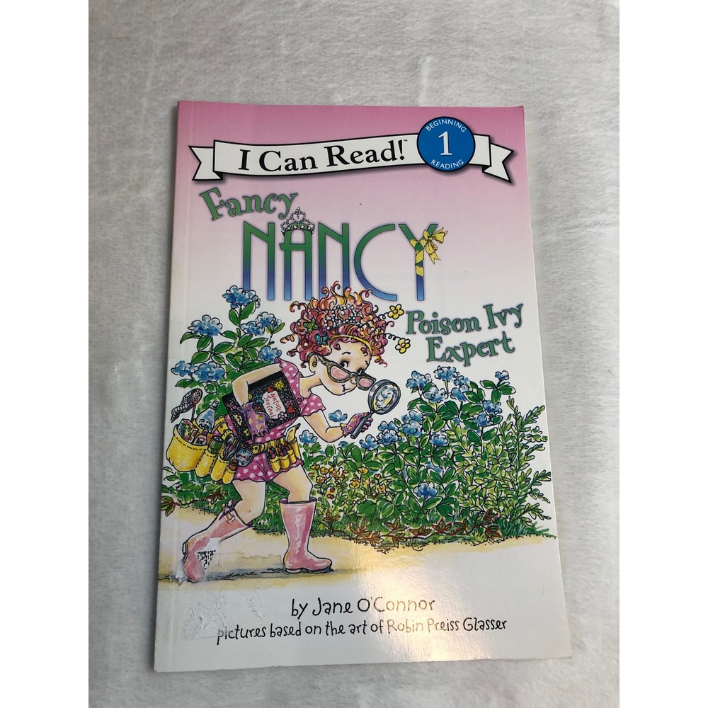 Fancy Nancy Poison Ivy Expert Book Kids Jane O'Connor Level 1 Read